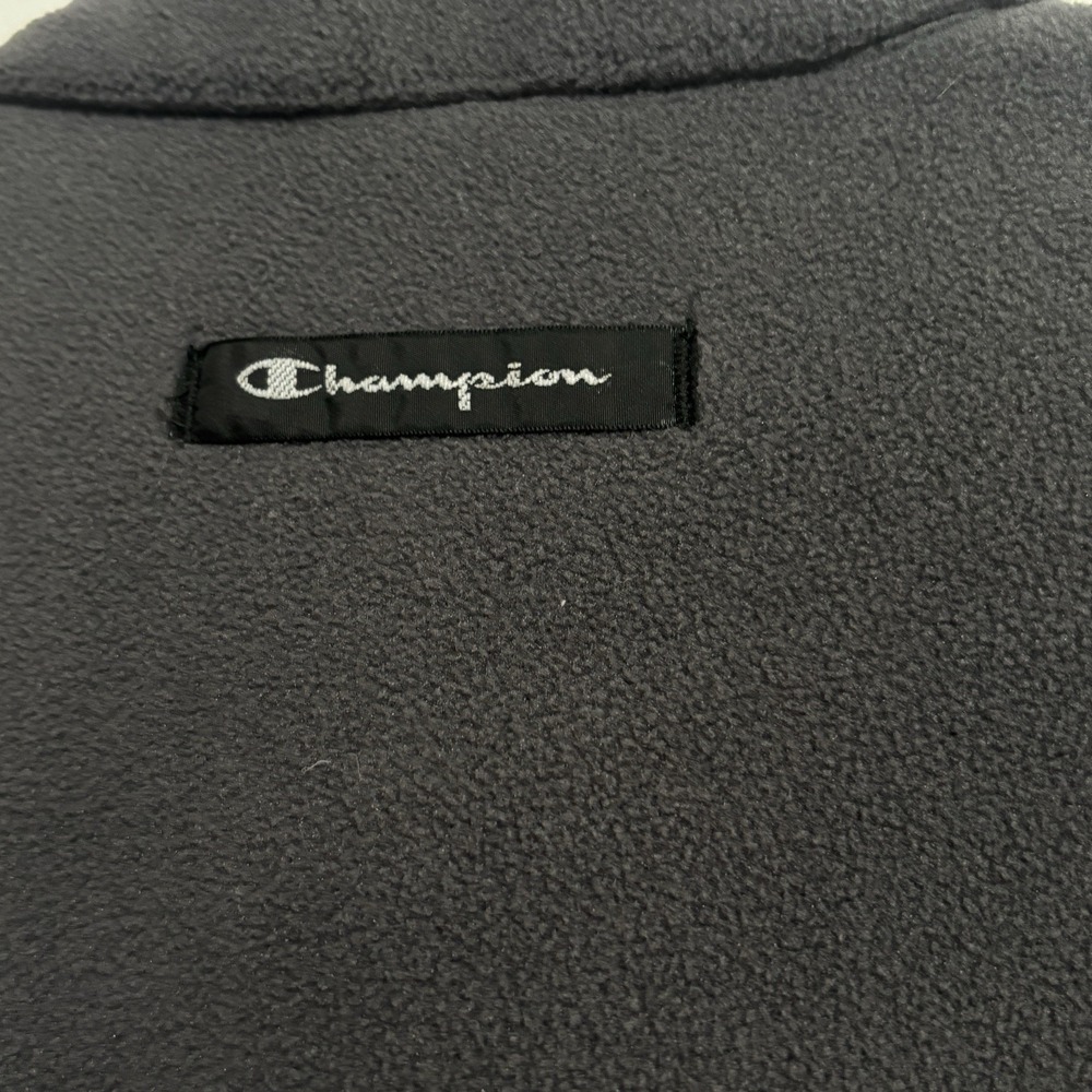Vintage Champion Fleece Pullover Men's 2X Gray Ohio State University 1/4 Zip - Picture 5 of 10